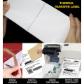 Self adhesive thermal transfer printing label